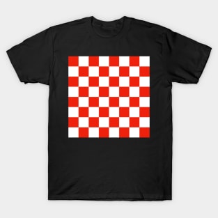 Red and White Checker T-Shirt